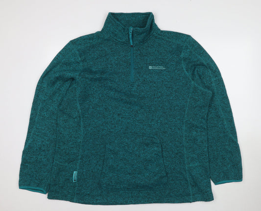 Mountain Warehouse Men's Green Fleece Jacket UK 22