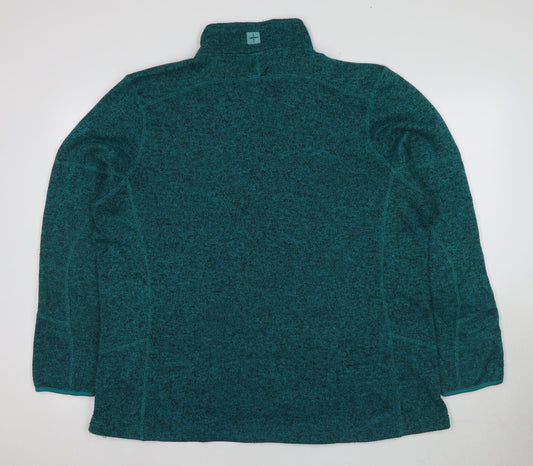 Mountain Warehouse Men's Green Fleece Jacket UK 22