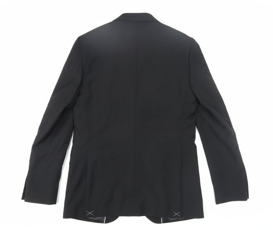 Marks and Spencer Men’s Black 38 Long Suit Jacket