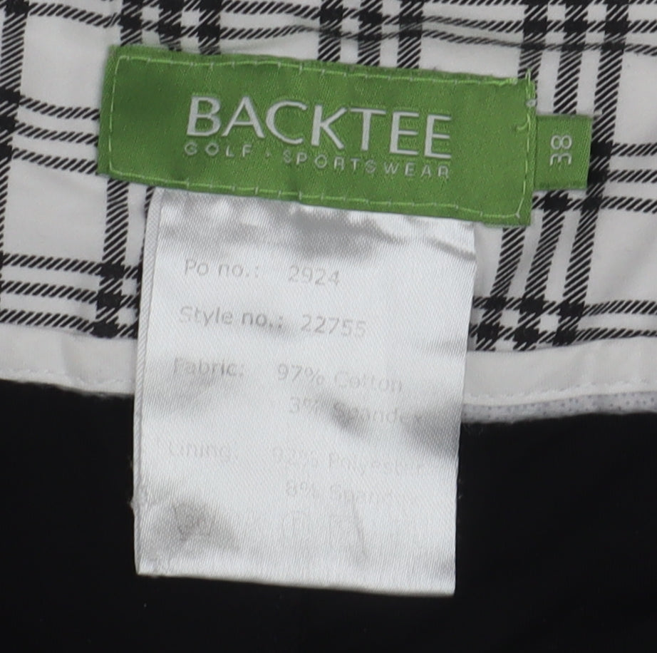 Backtee Women's Checked Pleated Skirt - Size 10