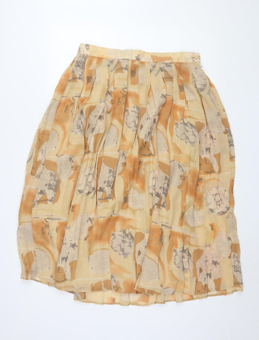 Profiles Women's Multicoloured Pleated Skirt Size 18