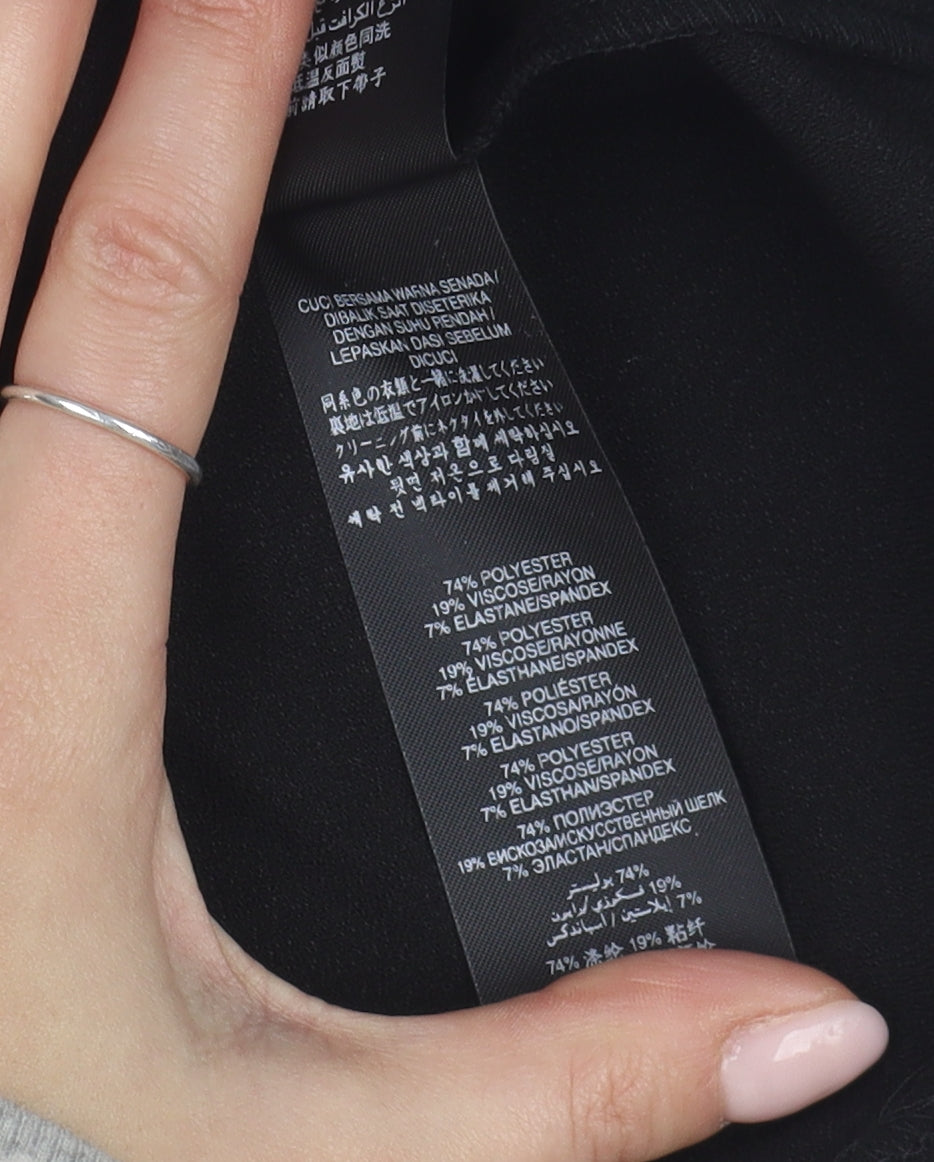 Lipsy Women's Black Short Pencil Skirt, Size 12