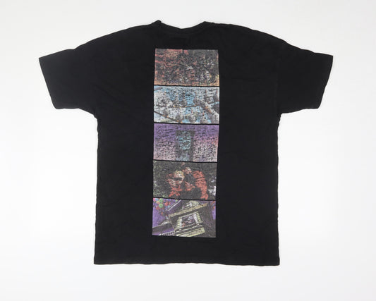 Disney Pixar Black T-Shirt S Unisex Adults Casual