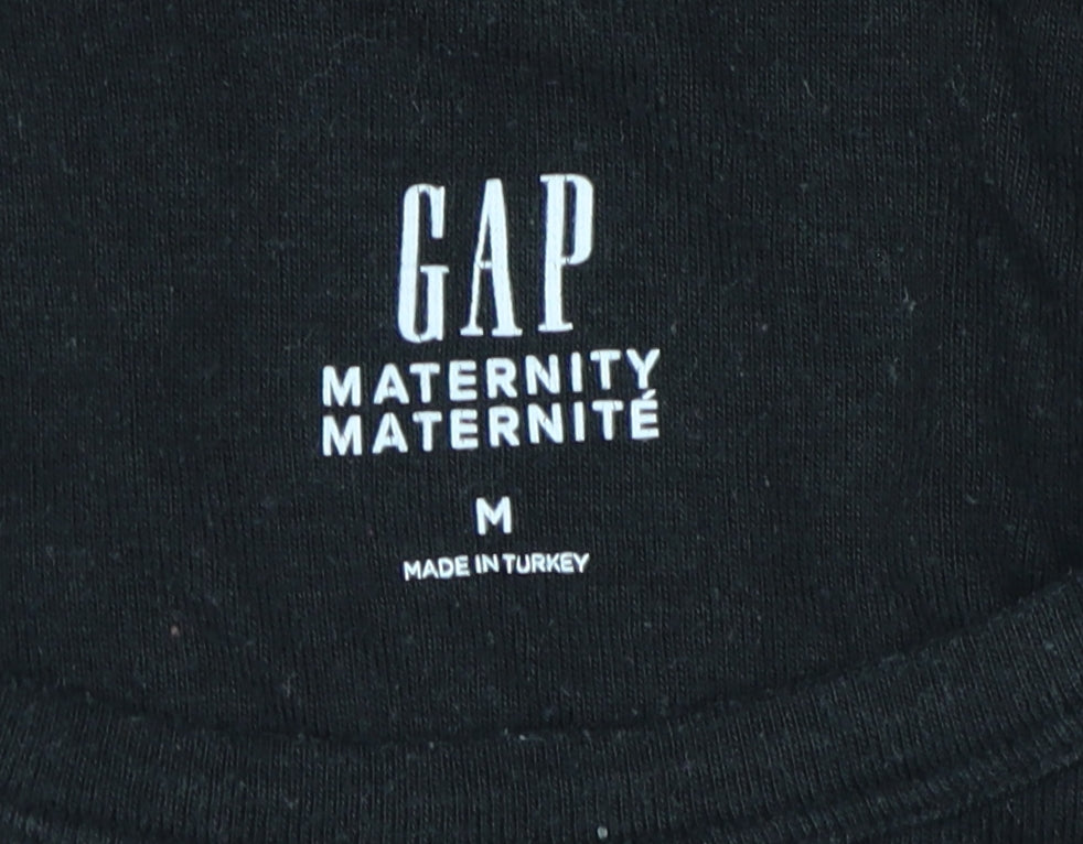 GAP Maternity Black Tank Top Medium Sleeveless Casual