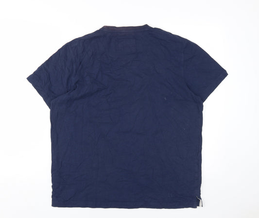 Crew Clothing Co Men's Blue Crew Neck XL T-Shirt