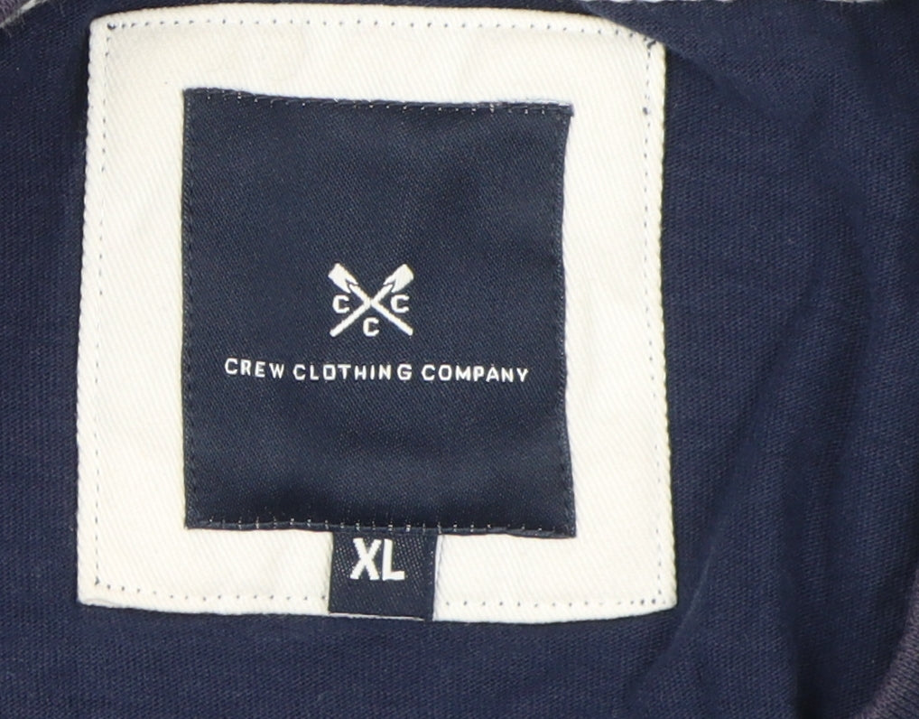 Crew Clothing Co Men's Blue Crew Neck XL T-Shirt