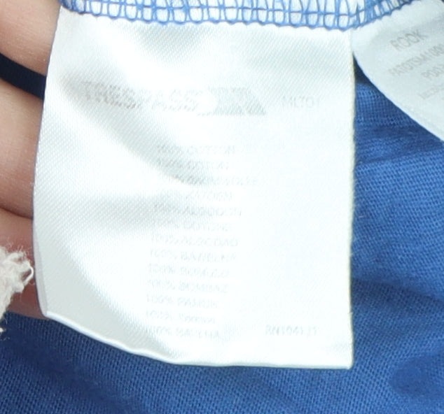 Trespass Women's Blue Geometric T-Shirt M