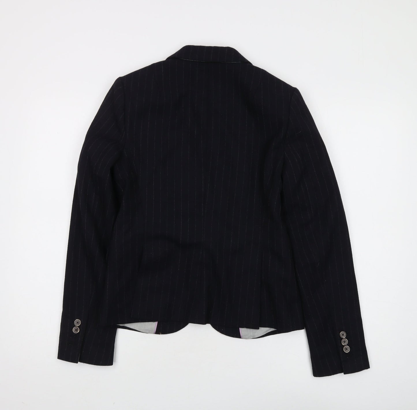 Banana Republic Women's Black Pinstripe Blazer, XS