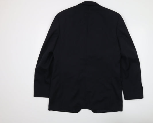 Debenhams Men's Black Blazer, Size 40L