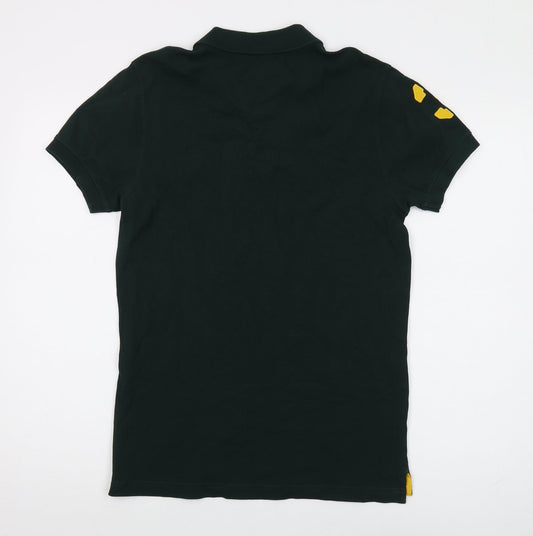 Aeropostale Men's Green Polo Shirt S