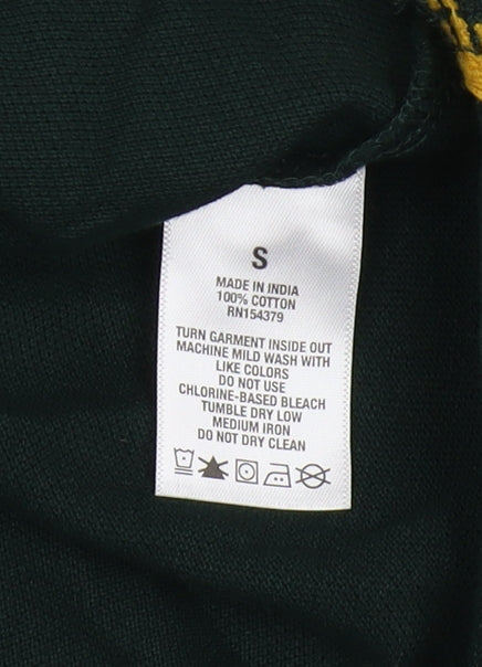 Aeropostale Men's Green Polo Shirt S