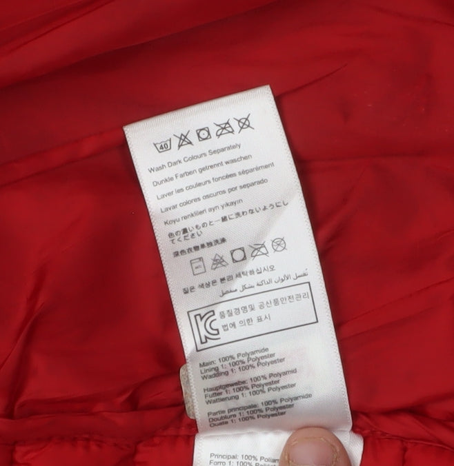 Additional view of Joules boys’ red puffer jacket, 5 years, autumn/winter