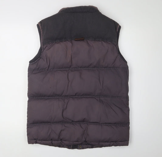 Fat Face Women's Purple Quilted Bodywarmer Waistcoat S