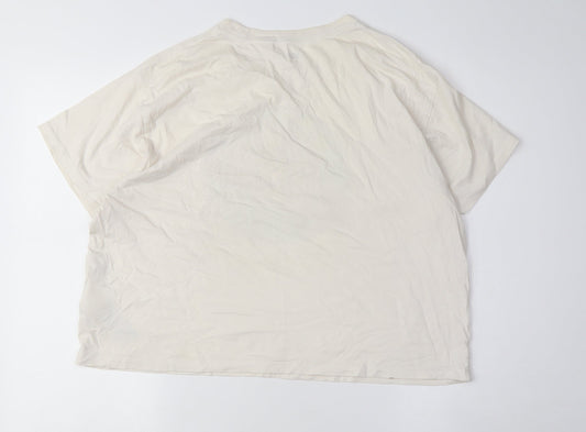 Levi's Unisex Ivory Jersey T-Shirt M with Graphic