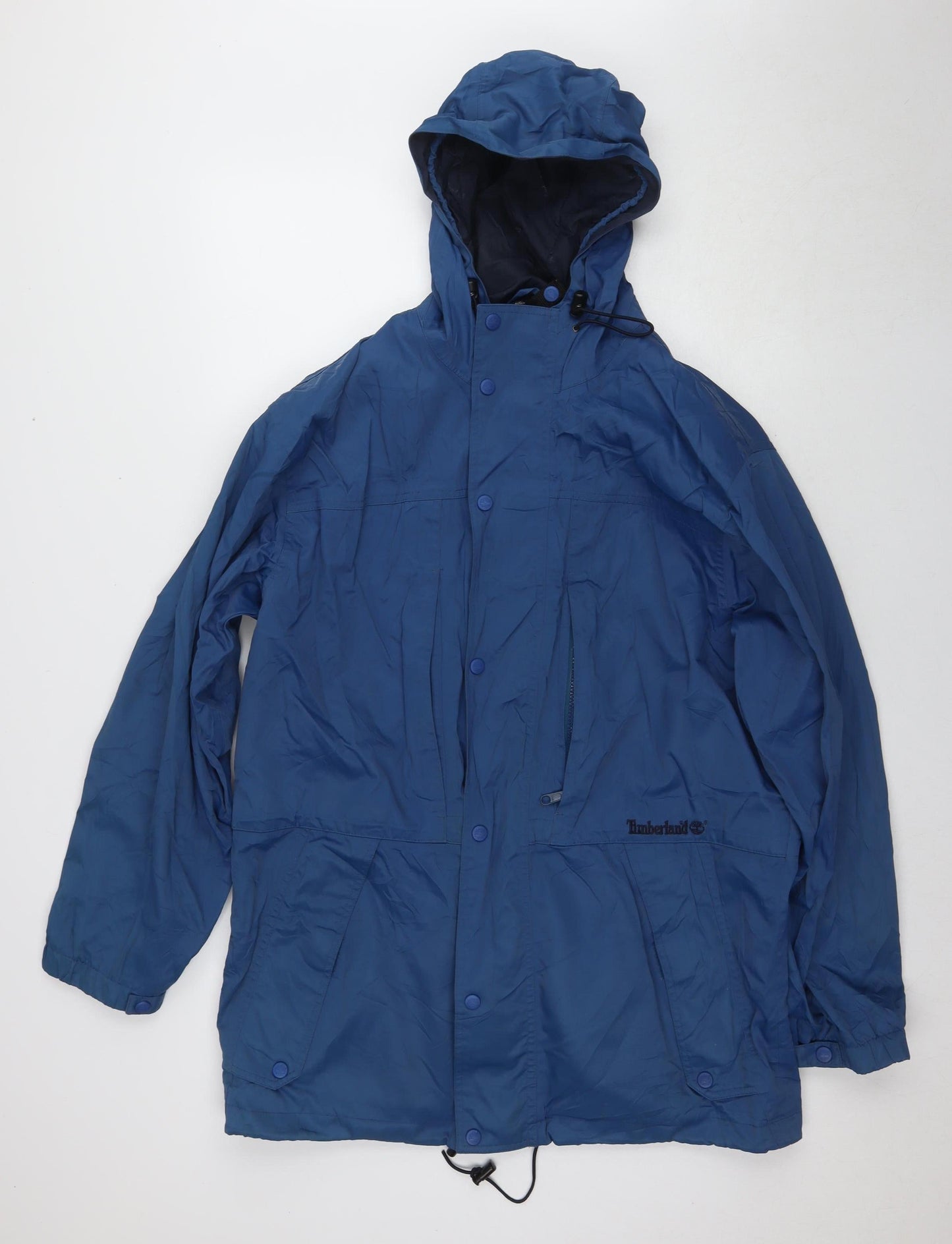 Timberland Men's Blue Windbreaker Jacket M