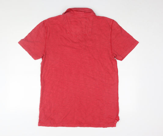 Fat Face Men's Red Polo Shirt M - Casual Comfort