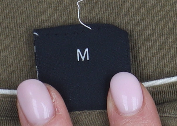 BOSS Men's Brown Slim Fit Crew Neck T-Shirt Medium