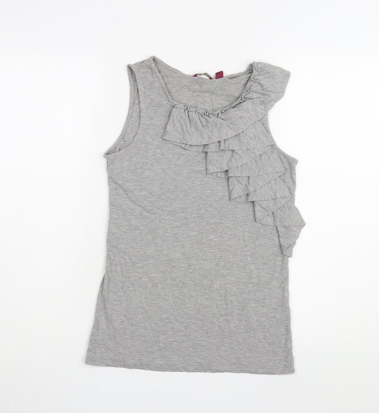 Ted Baker Women's Grey Sleeveless Tank Top Size 6