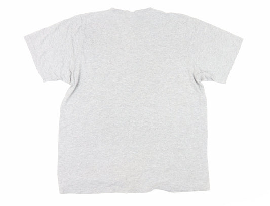 Adidas Men's Grey Regular Fit T-Shirt - Size L