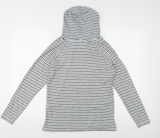 Trespass Unisex Striped Hoodie Multicolour Size L