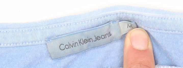 Calvin Klein Jeans Women's Blue Casual T-Shirt M