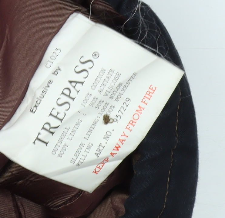 Trespass Men's Black Military Jacket M