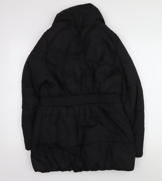 Road Angel Women's Black Puffer Jacket Size 14