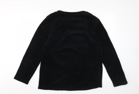 Disney Mickey Mouse Unisex Black M Pullover Sweatshirt