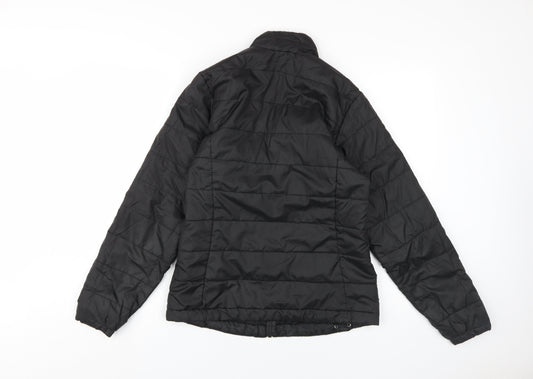 Oxylane Women's Black 16 Puffer Jacket Lightweight