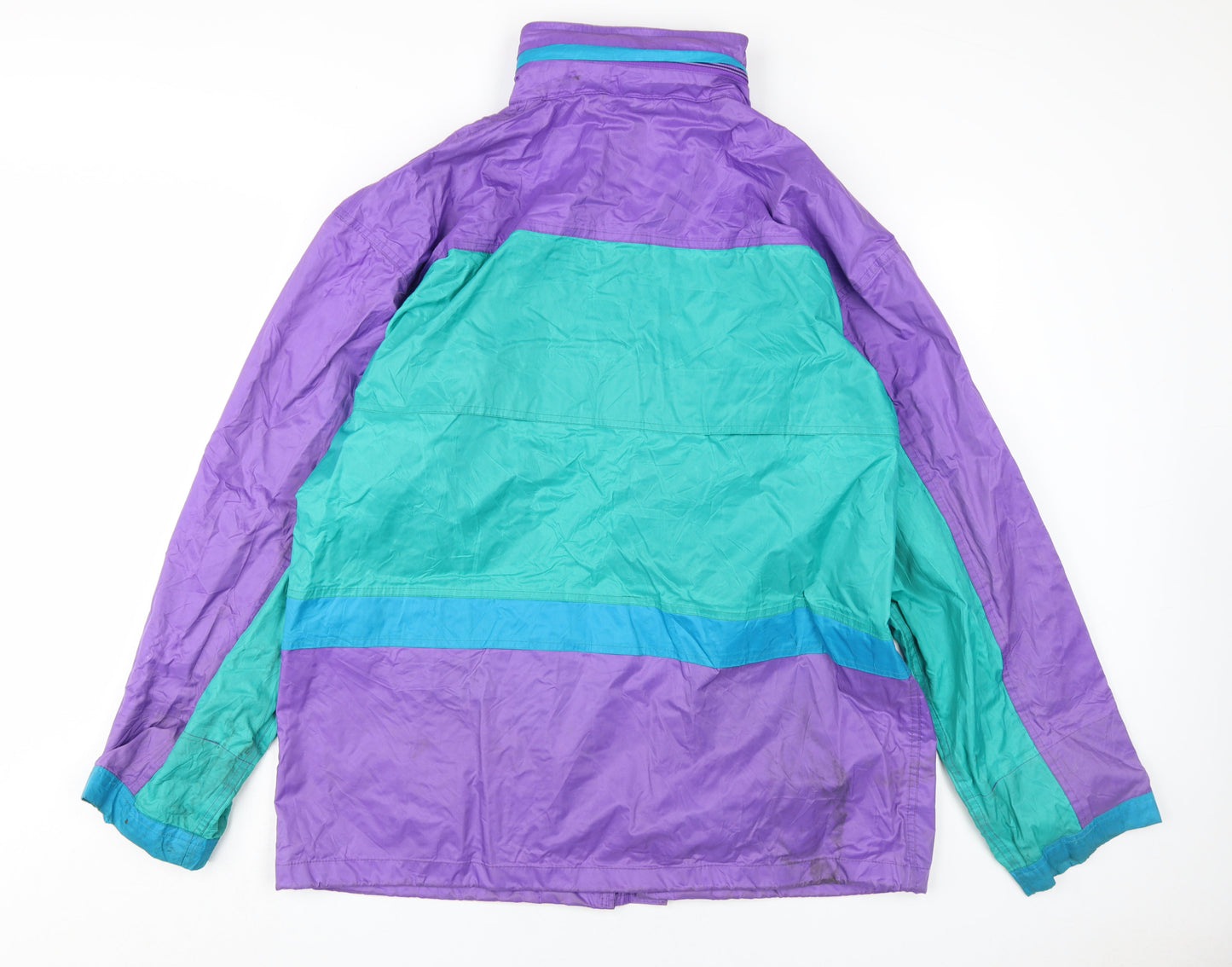 Champion Unisex Retro Multicolour Windbreaker L