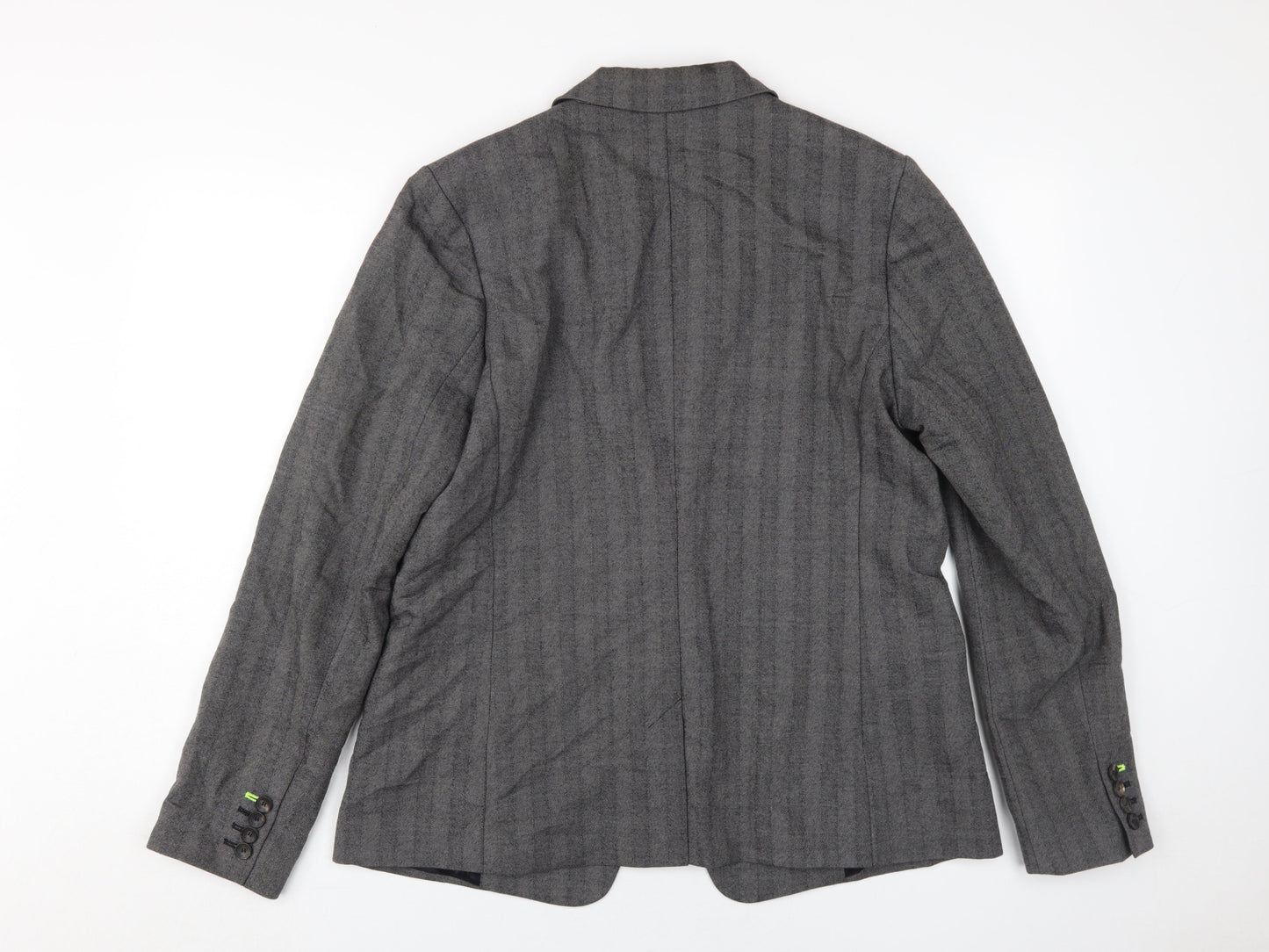 Paul Smith Men's Grey Wool Blazer - Size 48R
