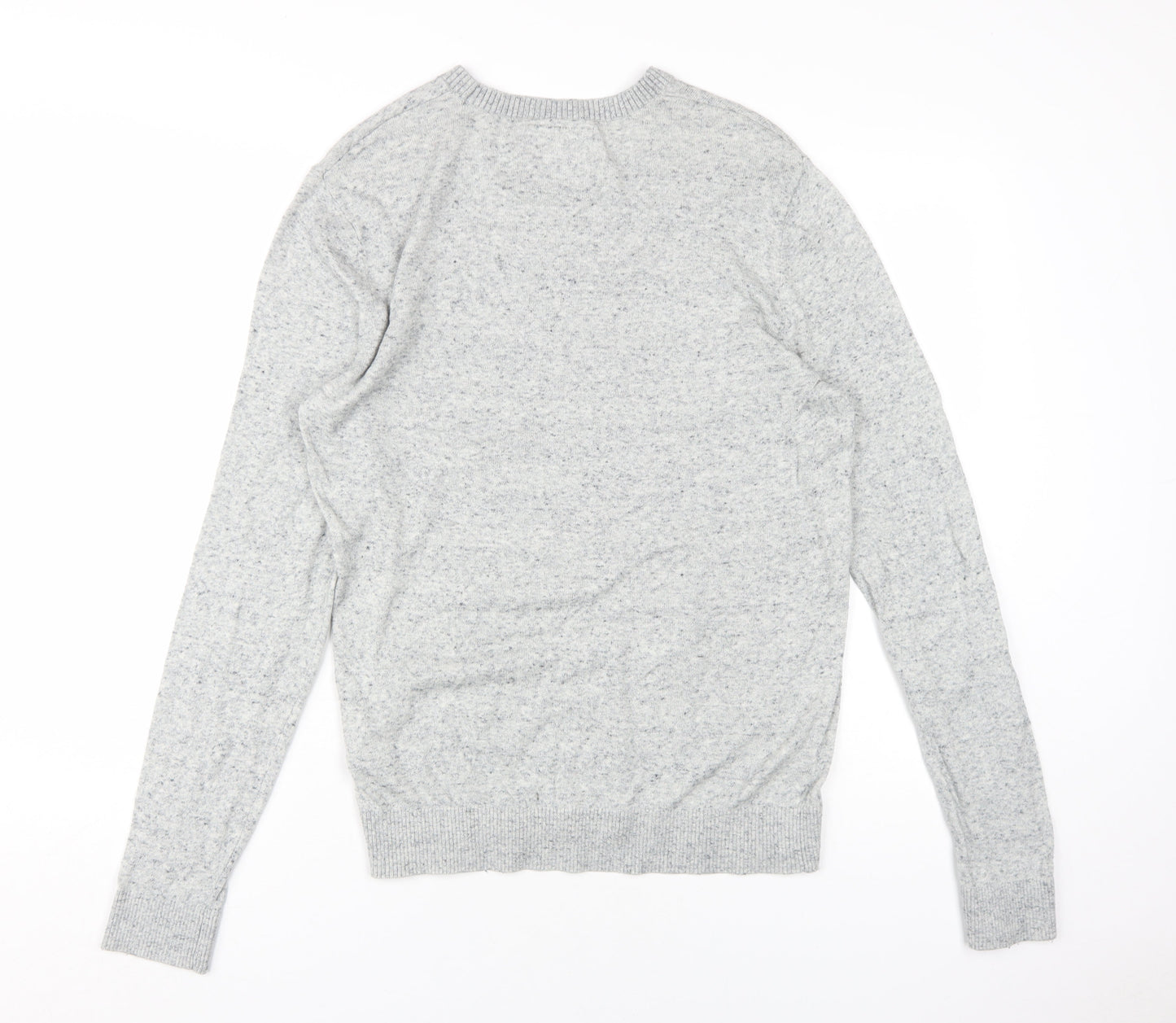 Hollister Men's Grey Pullover Jumper M
