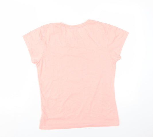 Disney Women's Pink XS Stitch T-Shirt