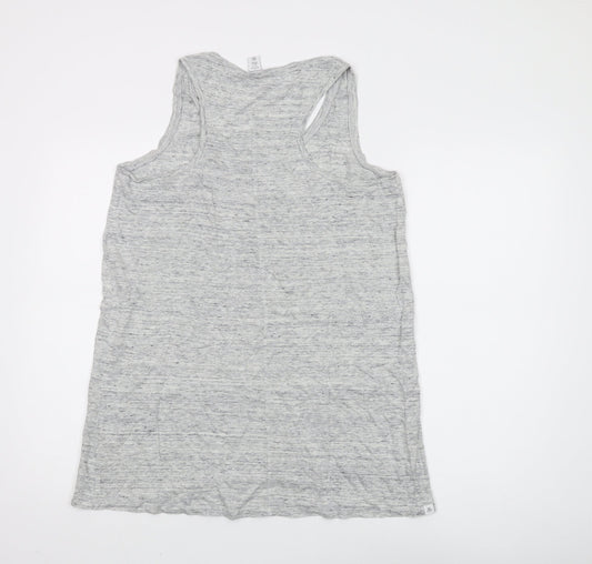 FatFace Men's Grey Sleeveless V-Neck T-Shirt M