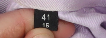 Hugo Boss Men's Purple Slim Fit Dress Shirt Size 16