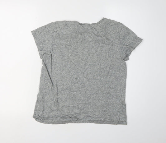 Levi's Unisex Grey Cotton T-Shirt - Size M