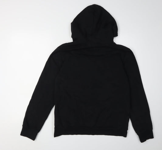 Adidas Black Hoodie, Unisex Large, Sports Casual