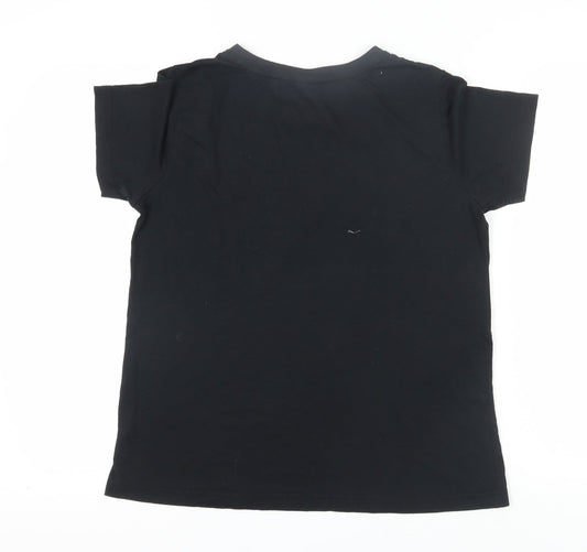 Nike Unisex Black T-Shirt M Basic Casual
