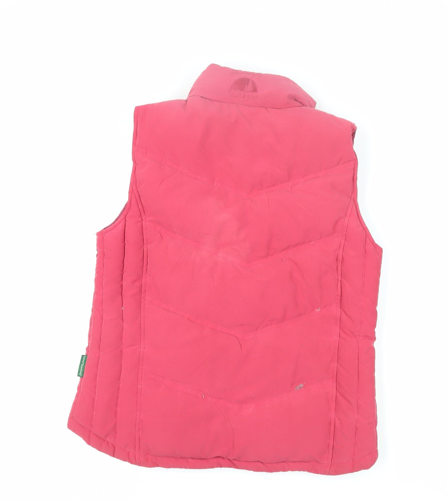 Jack Murphy Pink Women's Puffer Waistcoat Size 12