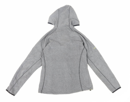 TOG24 Women's Grey Hooded Zip Jacket Size 12