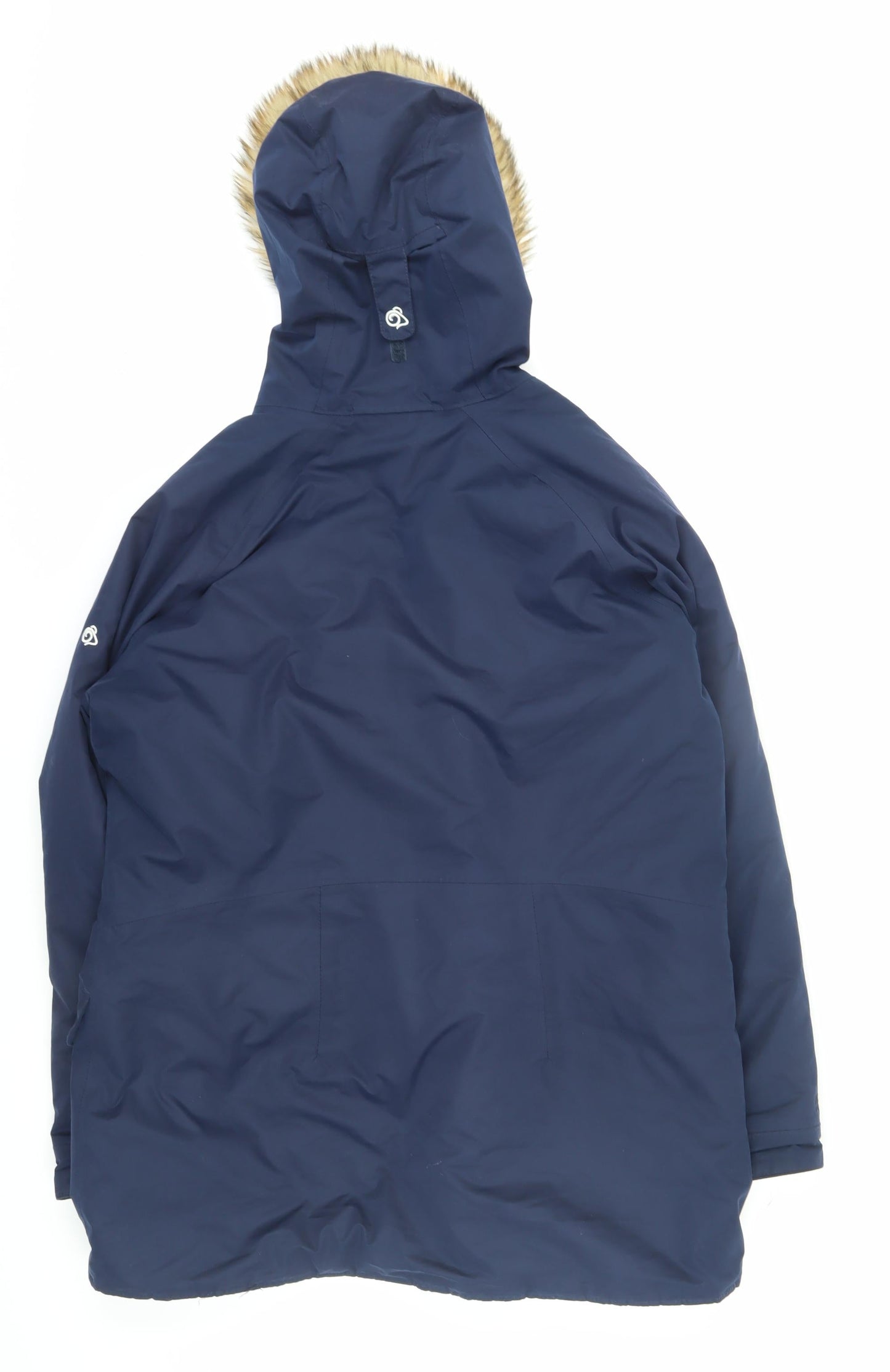 Craghoppers Women's Blue Parka, Size 16, Winter Outdoor Wear