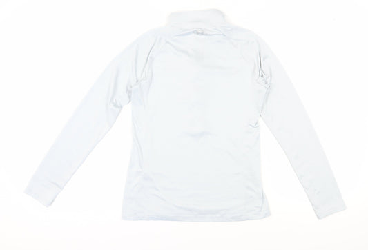 Under Armour Women's Blue Long Sleeve 1/2 Zip Pullover M