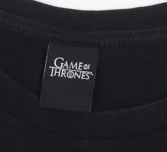 Game of Thrones Men’s Black L Graphic T-Shirt