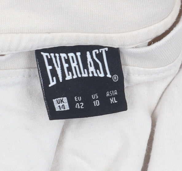 Everlast Women's Beige T-Shirt, Size 14, Casual