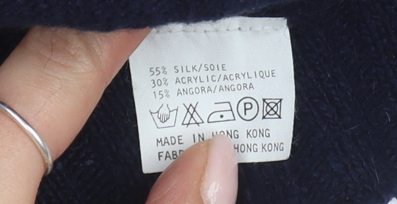 Brand and care label for French Connection Women's Black S jumper