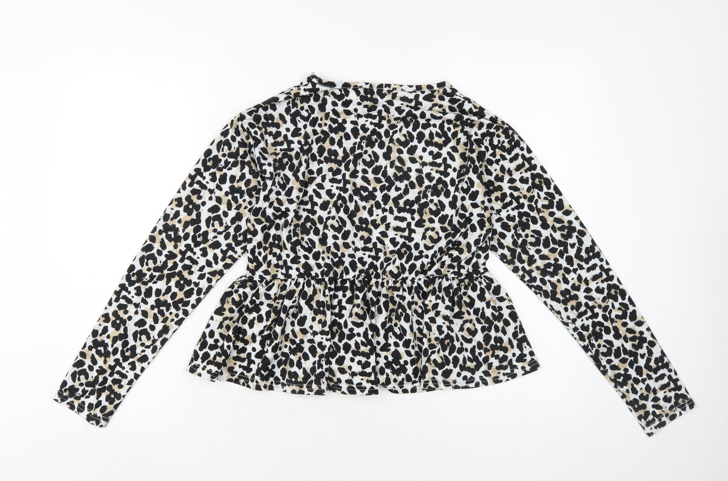 Wednesday's Girl Women's Animal Print Blouse S