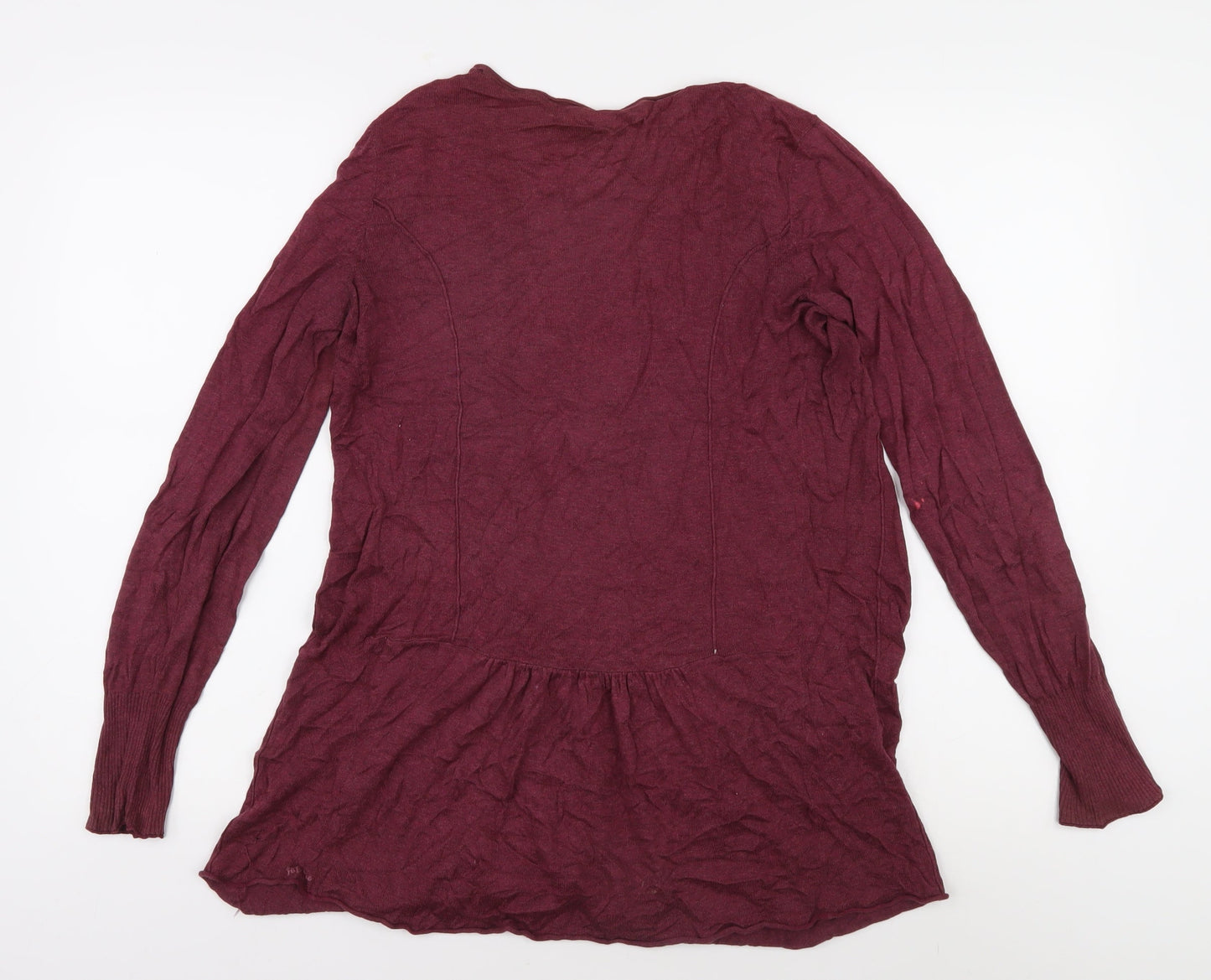 Fat Face Women's Purple Knit Jumper, Size 10, Long Sleeve