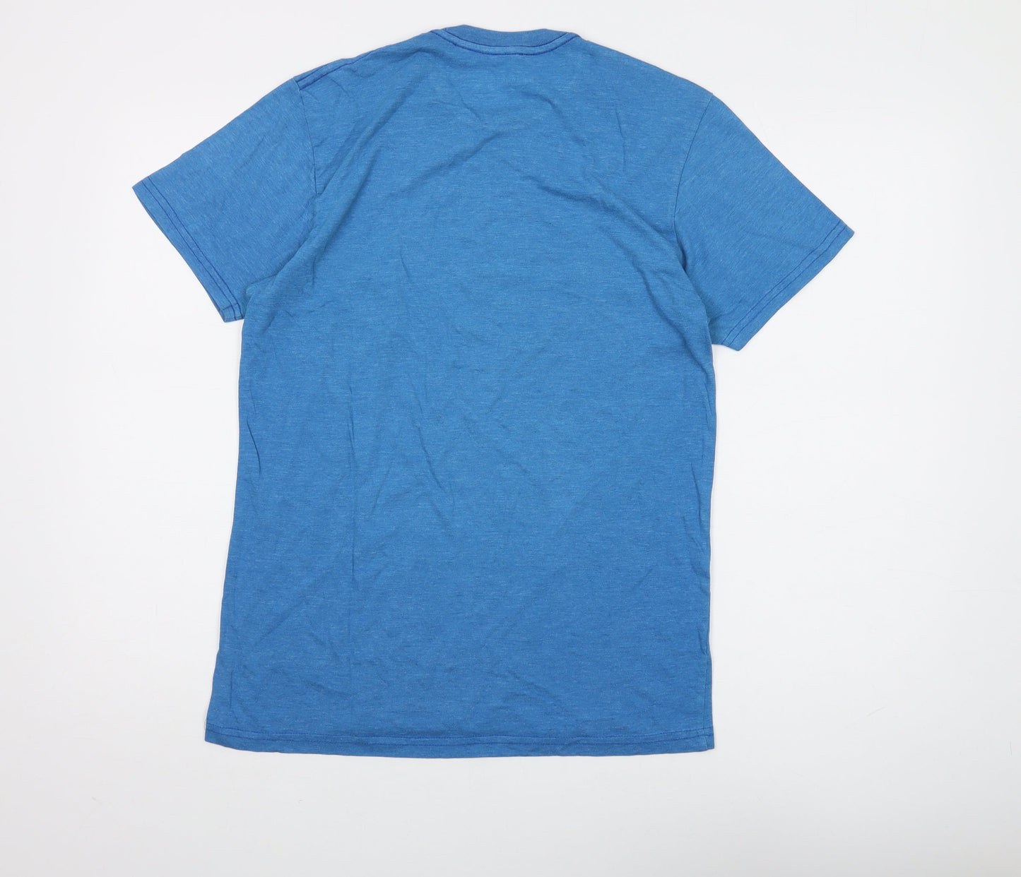 Hard Rock Cafe Blue Graphic Print Shirt - M, Unisex