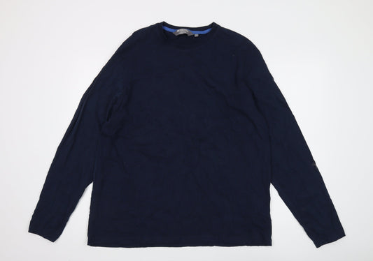 Mountain Warehouse Men's Blue XL Long Sleeve T-Shirt