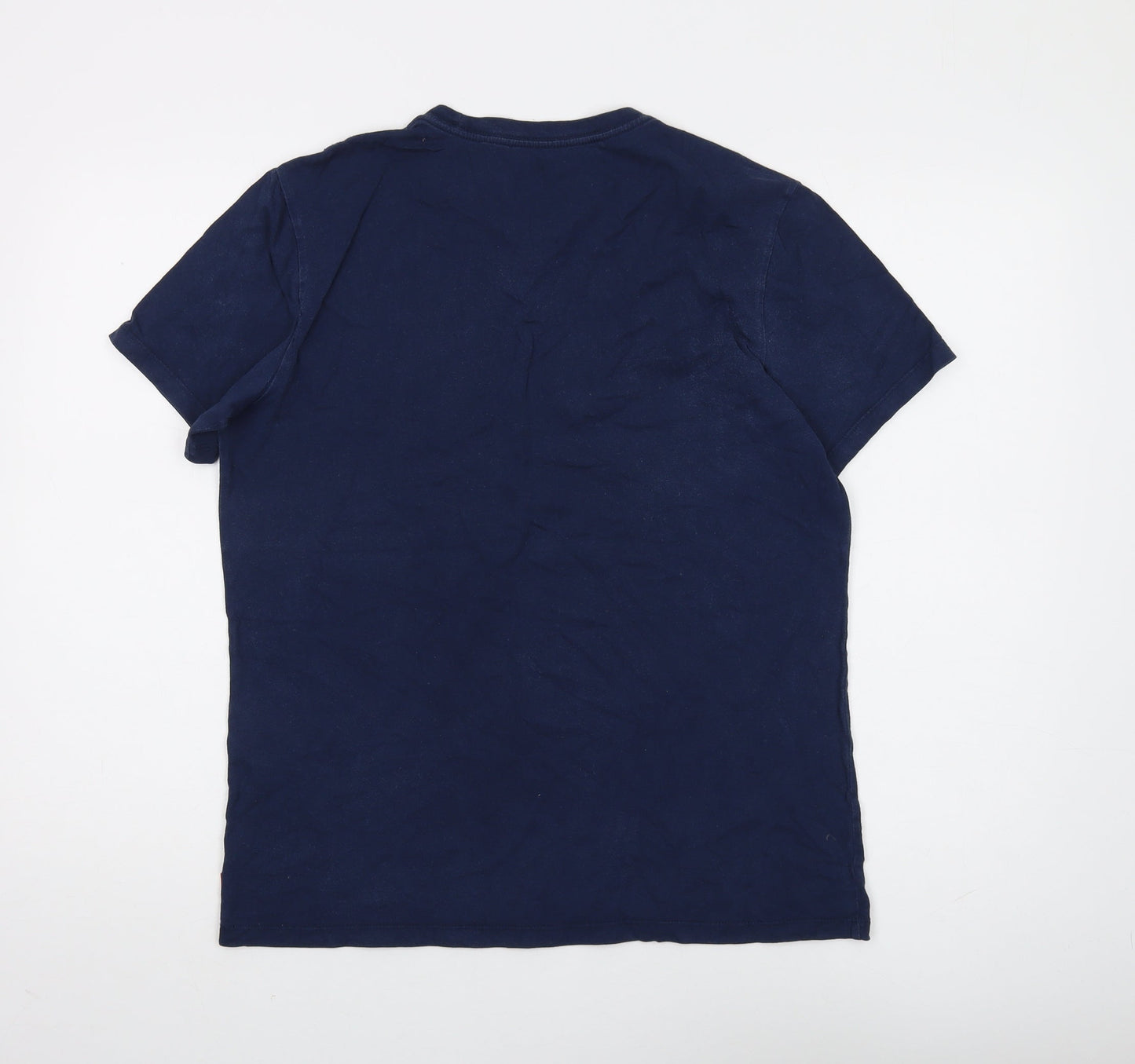 Levi's Men's Blue Slim Fit Cotton T-Shirt, Size L
